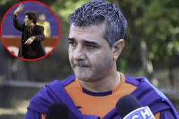 El entrenador del Motagua, Diego Vázquez, de forma sarcástica le recordó a Héctor Vargas el día que habló de los azules porque no jugaban Champions de Concacaf.