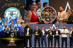 Los Premios DIEZ de 10 destacaron a deportistas que dejaron huella en 2025 por su desempeño, compromiso y representación del país.