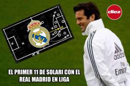 Diferentes medios de España publicaron la alineación titular con la que saldría el Real Madrid para medirse ante el Valladolid en el Bernabéu, y lo que supone el primer 11 de Solari en la Liga Española como entrenador interino del equipo. Hay variantes en la zona baja.