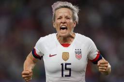 Rapinoe marcó dos goles ante Francia que sirvieron para que EUA avanzará a semifinales.