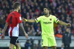 Ni Messi ni Luis Suárez pudieron anotar en la dura cancha de San Mamés.