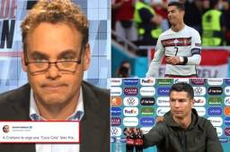 Faitelson se estaba burlando de Cristiano Ronaldo con el tema de la Coca-Cola durante el Portugal-Hungría.