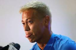 Honda fue el fichaje más sonado en el fútbol de México.