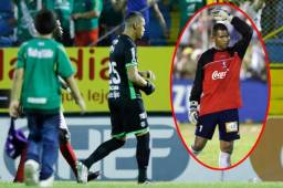 El portero del Marathón, Denovan Torres, salió abucheado por los aficionados verdes tras su error; pero no es el primer portero que lo hace.