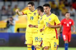 Alexander Baluta le dio el gol del triunfo a Rumanía ante Chile.
