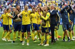 Suecia llega a su quinto partido del Mundial de Rusia 2018.
