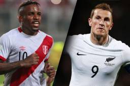 Jefferson Farfán y Chris Wood parten como protagonistas de este duelo entre Perú y Nueva Zelanda.