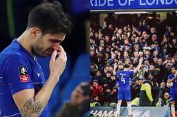 Las emotivas imágenes del adiós de Cesc Fabregas a Stamford Bridge, tras casi cinco años de vestir la camiseta del Chelsea.