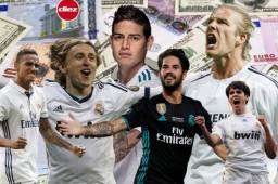 El conjunto merengue ha desembolsado grandes cantidades de dinero para reforzar su plantilla durante los años y estos son los futbolistas más caros que han pasado por el Santiago Bernabéu.