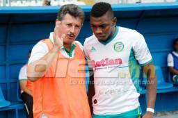 El entrenador del Juticalpa, Mauro Reyes, lamentó las bajas que tuvo para enfrentar al Real España que lo eliminó del torneo. Foto Delmer Martínez