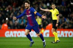 Lionel Messi es el máximo anotador de esta temporada de La Liga de España con 22 tantos.