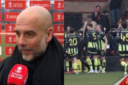Pep Guardiola salió molesto luego de remontar en FA Cup.
