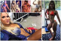 Jennifer Fúnez, Keiry Mendoza, Eunice Pineda, Astrid Zúniga y Leslie Aparicio compiten en los Premios DIEZ por la Chica Fitness del 2018. Acá sus mejores fotos.