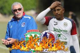 Manuel Keosseián y Carlo Costly ahora serán rivales en un Olimpia-Marathón.