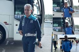 Con dos novedades, la Selección de Honduras salió rumbo a Miami para el partido amistoso que tendrá ante Guatemala previo a los duelos de repechaje a la Copa Oro. Foto: Erick Castillo.