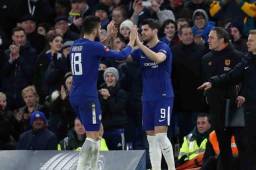 Giroud y Morata son los dos delanteros de más peso en el Chelsea de Conte.