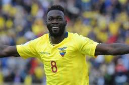 Felipe Caicedo es el goleador de Ecuador en esta eliminatoria.