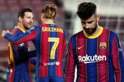 Futbolistas como Griezmann y Piqué podrían estar viviendo sus últimos días en el FC Barcelona.