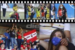 El Deportes Savio quedó al borde de acceder la Gran Final del Clausura 2021 en la Liga de Ascenso tras caer en el global ante Génesis San Lorenzo en su estadio, Sergio Reyes, en Copán, donde contaron con una gran cantidad de aficionados que regresaron tristes a sus hogares por la eliminación de su equipo. Así se vivió el emocionante duelo. FOTOS: Neptalí Romero