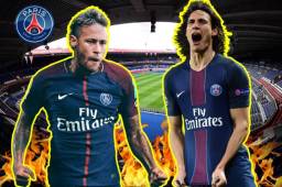 Edinson Cavani y Neymar no hacen buena química en el PSG.