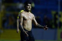 Iván 'Chino' López se convirtió en el héroe del Real España al marcar el triunfo ante Platense y expresó estar 'incómodo' en la banca. Foto Joseph Amaya