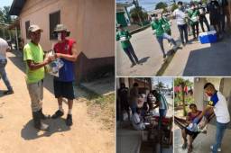 Muchas veces se les ha criticado por su comportamiento, pero esta vez hay que aplaudir a las barras de Olimpia y Marathón quienes se dieron a la tarea de llevar comida a personas que lo necesitan en esa crisis del coronavirus que enfrentan el país.