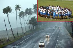 Las fuertes lluvias que azotan Costa Rica pueden hacer que el partido contra Honduras sufra un retraso. Fotos cortesía