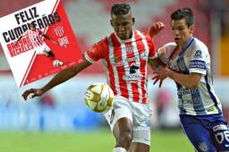 Brayan Necaxa festeja hoy sus 31 años y el Necaxa le ha dedicado un bonito mensaje de felicitación. Foto Agencias