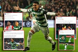 Así reaccionó la prensa hondureña e internacional al gol de Luis Palma, su primero en UEFA Champions League, en el Celtic vs Atlético.