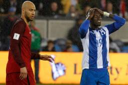 Alberth Elis jugó ante Estados Unidos en el 6-0 adverso.