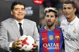 Maradona prefiere a Messi, pero tampoco duda del nivel de Cristiano.
