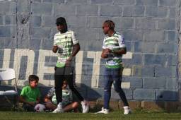 Alberth Elis y Kevin Álvarez fueron bien atendidos en Quimistán.