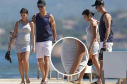 Giorgina Rodríguez estaría embarazada de su novio Cristiano Ronaldo. (Fotos cortesía Chi)