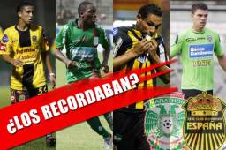 En los últimos años han desfilado muchos jugadores por las filas del Marathón y Real España que pasaron sin pena ni gloria.