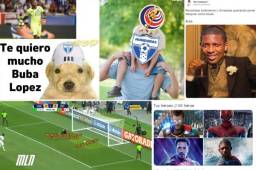 La Bicolor derrotó a Costa Rica desde la tanda de penales y 'Buba' López es el gran protagonista de los memes. Las redes sociales estallaron tras finalizar el partido.