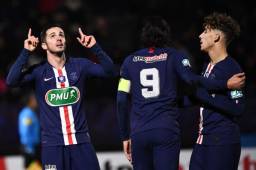 PSG comenzó arrollador este 2020; goleó por el torneo de Copa con un Cavani de leyenda.