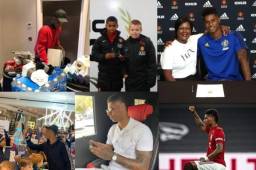 La estrella de Manchester United Marcus Rashford ha contado cómo lo atormentaba el sonido de su madre endurecida llorando hasta quedarse dormida mientras luchaba por mantener a su familia.