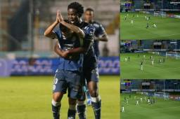 ¿Se va del Motagua? Así fue el golazo del Droppy Gómez a su cliente favorito, Edrick Menjivar
