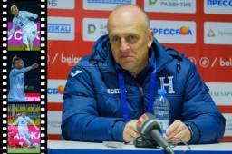 Fabián Coito quedó muy satisfecho con el juego que los seleccionados hondureños ofrecieron frente a Bielorrusia.