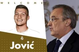 Luka Jovic llega al Real Madrid como una solución en ataque.
