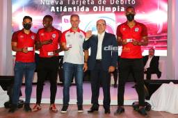 El Olimpia Deportivo formó una alianza estratégica con Banco Atlántida. FOTOS: Edwin Romero.