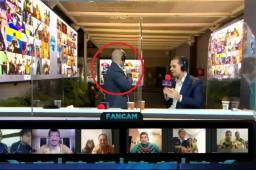 Luis García abandonó la transmisión por unos momentos luego de todo lo que había provocado con su error.