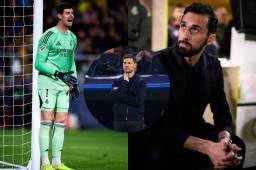 Courtois dijo la diferencia entre Xabi y Arbeloa.