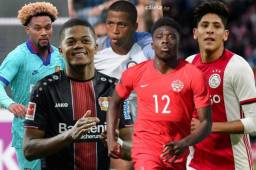 En la Concacaf hay varios jovencitos que pertenecen a grandes clubes en Europa, uno de ellos es el catracho Rigoberto Rivas. Revisaremos a estos jóvenes que son ficha de instituciones top en el Viejo Continente.