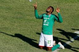 Yustin Arboleda llegó a 42 goles con la camiseta del Marathón desde su llegada en 2017.