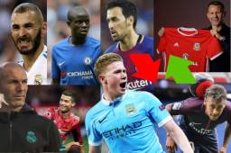 Atentos a los últimos movimientos en el mercado de Europa. Cristiano Ronaldo, Neymar, Kevin De Bruyne, Benzema, Aubameyang, Busquets, protagonistas.