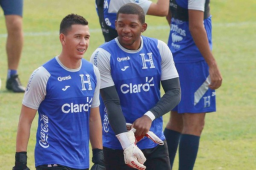 El guardameta Luis López se mostró muy contento de poder entrenar con la Selección Sub-23 de Honduras.