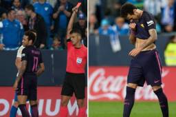 Dentro de dos jornadas el Barcelona se medirá al Real Madrid y Neymar podría perderse el partido. Foto AFP