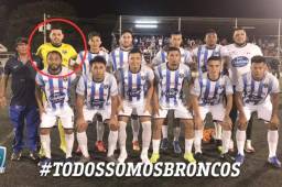 El portero Francisco 'Panchi' Reyes se volvió a poner en forma y ahora defiende la portería del Broncos de Choluteca. Foto cortesía CD Broncos