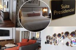 El brasileño llegará este viernes a suelo catracho. DIEZ tuvo acceso a la suite que el hotel Intercontinental le tiene preparado al exjugador del Barcelona.